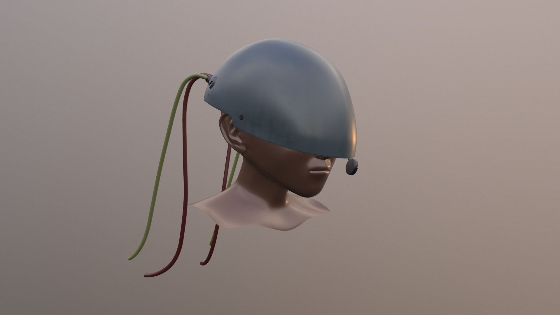 Shell Silver Helmet 3D model_11