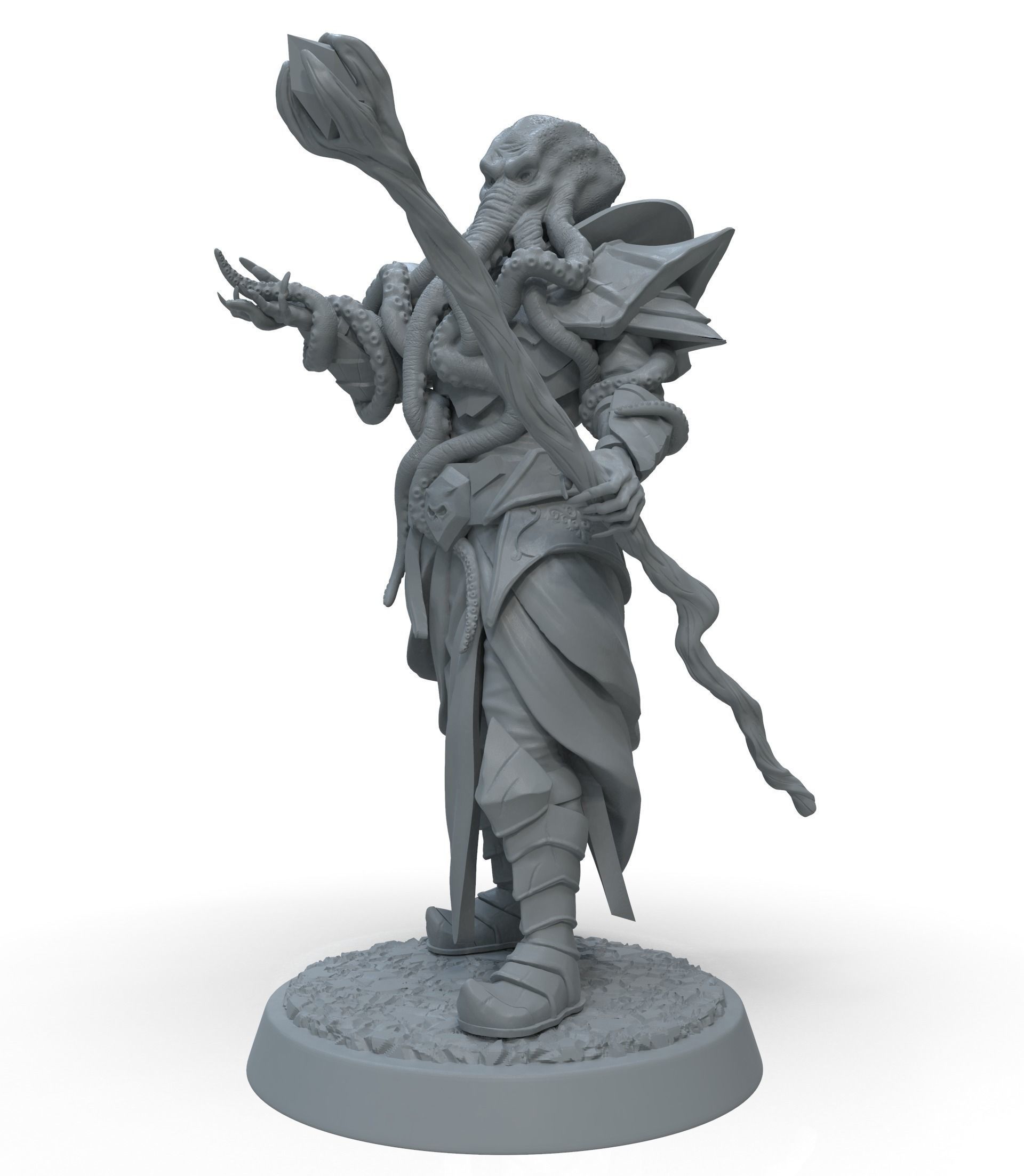 Mind Flayer 3D print model_2