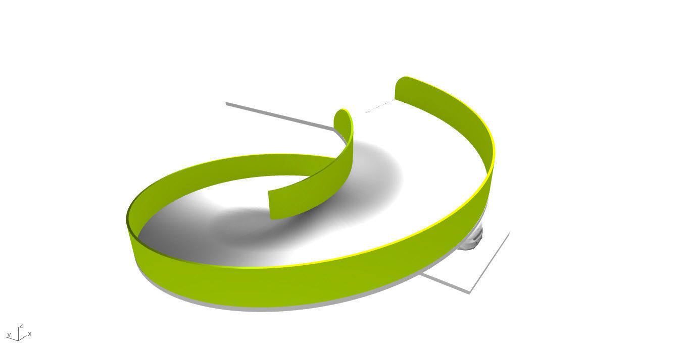 Spiral Ramp for Car Architectural Circulation System module 3D model_32