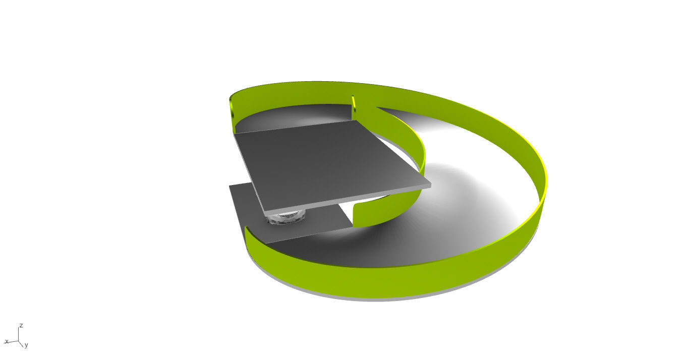 Spiral Ramp for Car Architectural Circulation System module 3D model_24