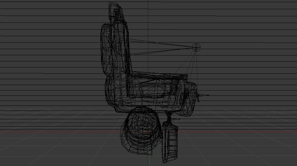 Backpack  Low-poly 3D model_26