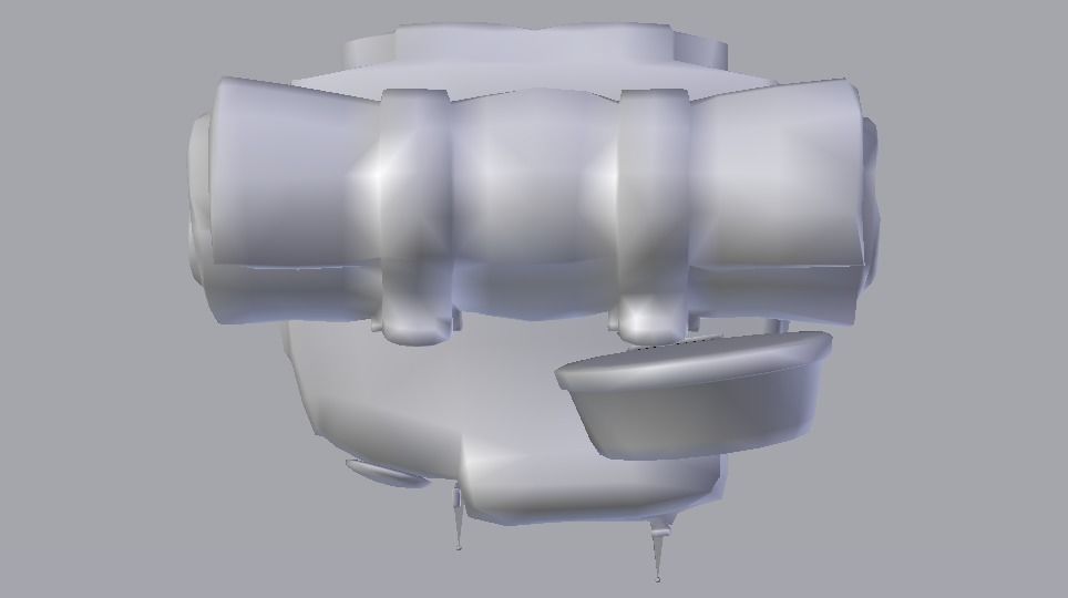 Backpack  Low-poly 3D model_23