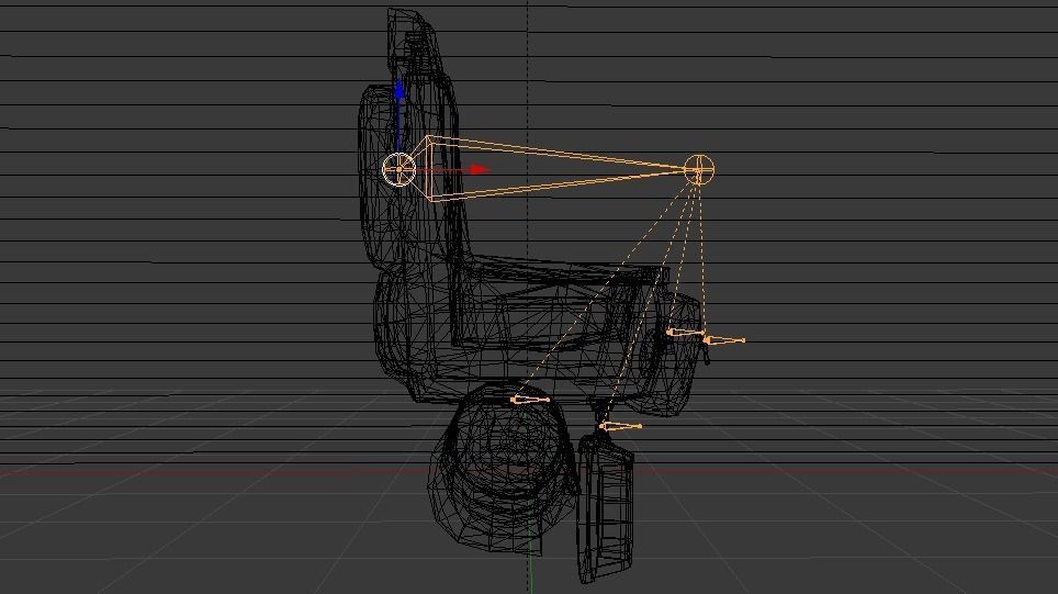 Backpack  Low-poly 3D model_33