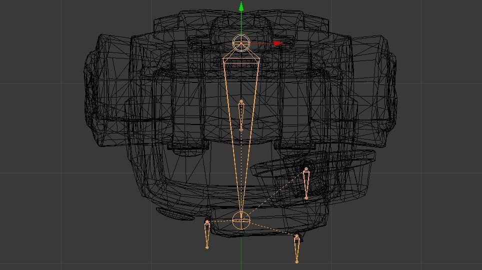 Backpack  Low-poly 3D model_36