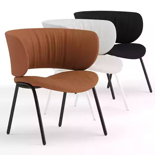 Viccarbe Funda lounge chair 3D model