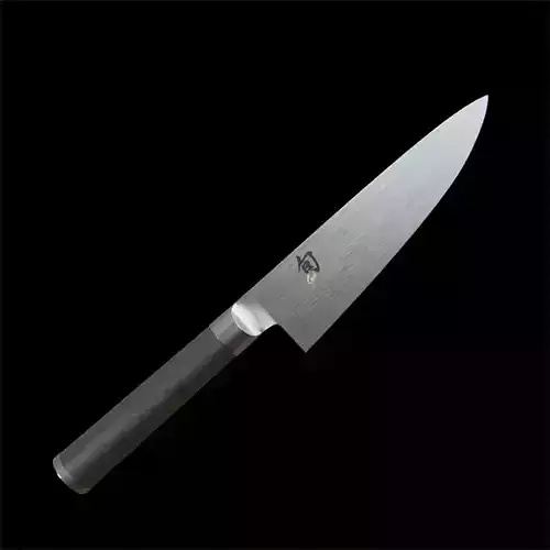 Shun Chefs Knife  Blade Pakkawood Handle