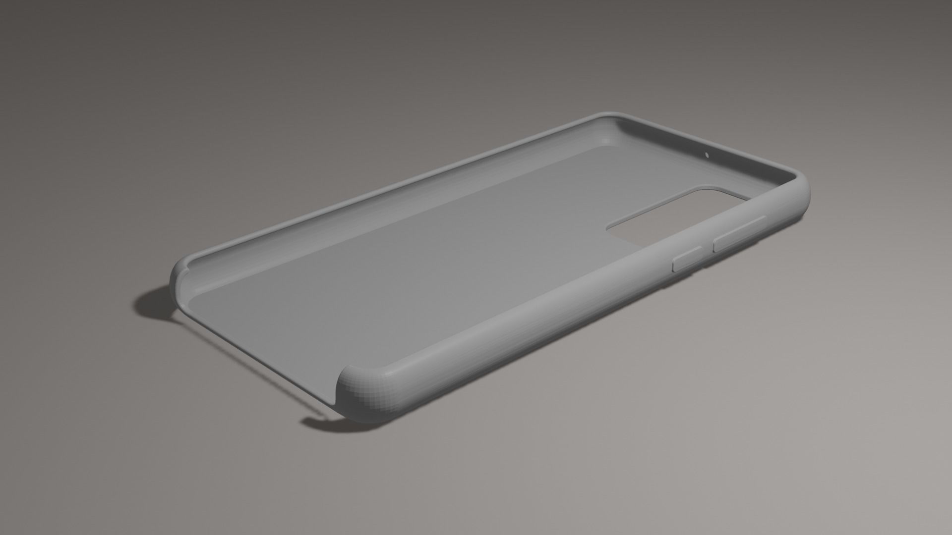 Huawei P40 TPU case 3D print model_1