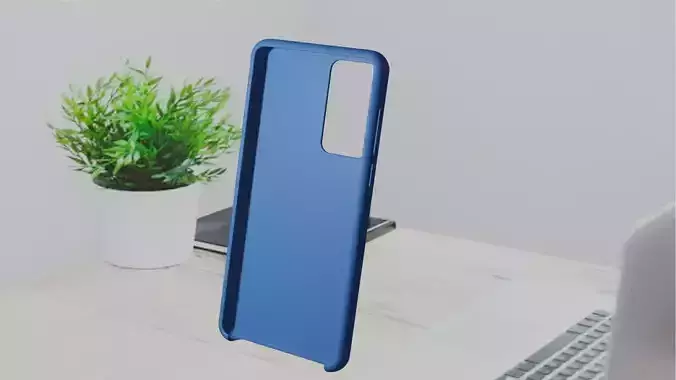 Huawei P40 TPU case 3D print model