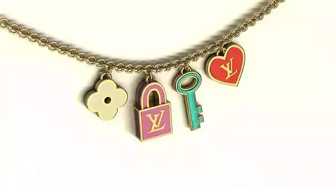4models pendant jewelery 3D print model
