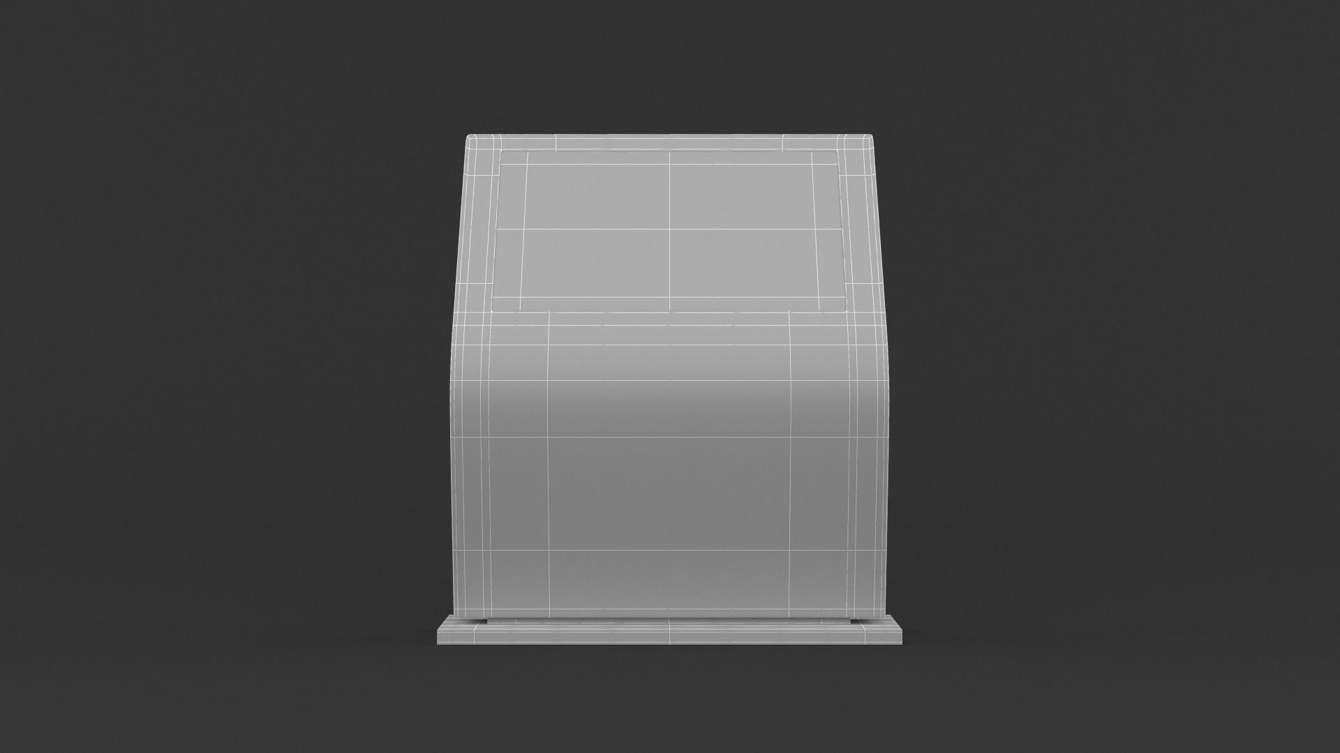 Information Kiosk 3D model_8