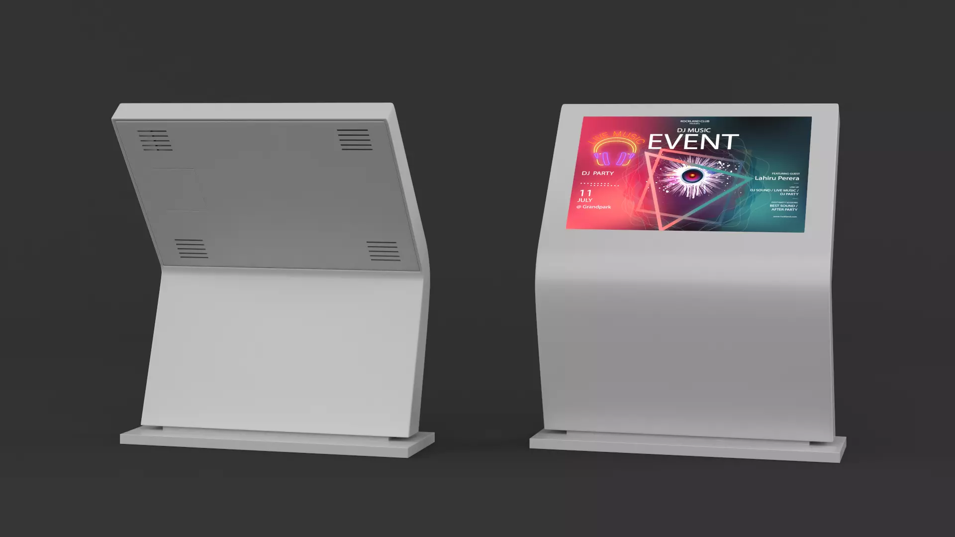 Information Kiosk 3D model_0