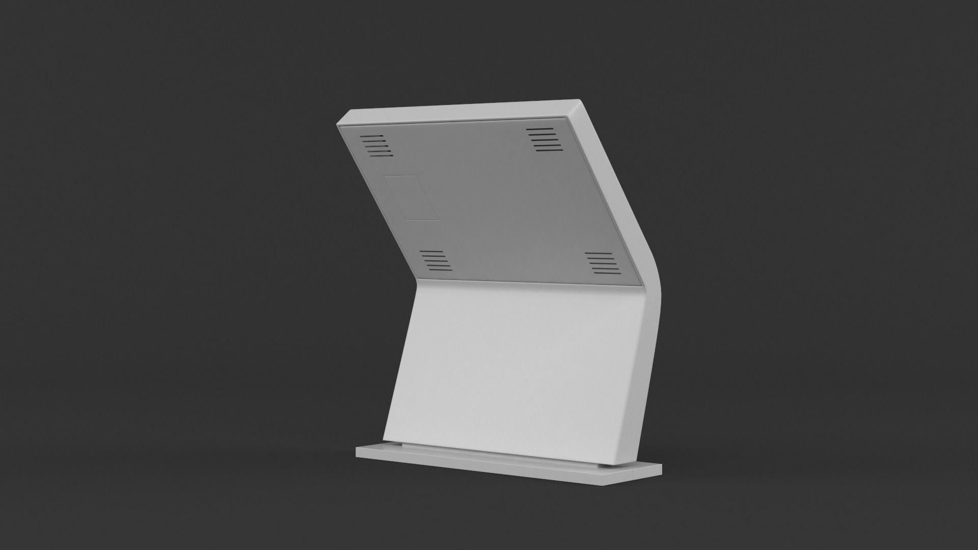 Information Kiosk 3D model_5