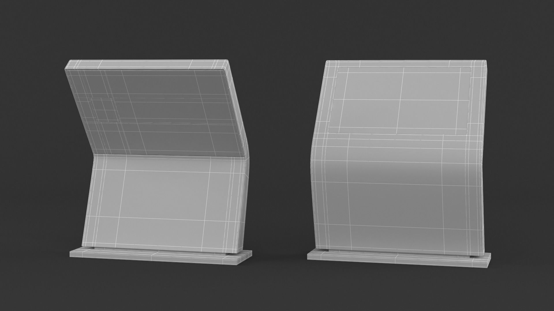 Information Kiosk 3D model_7