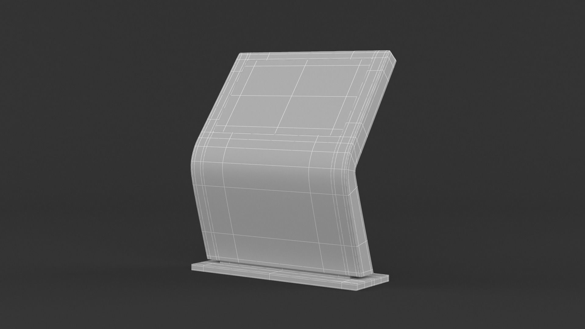 Information Kiosk 3D model_9