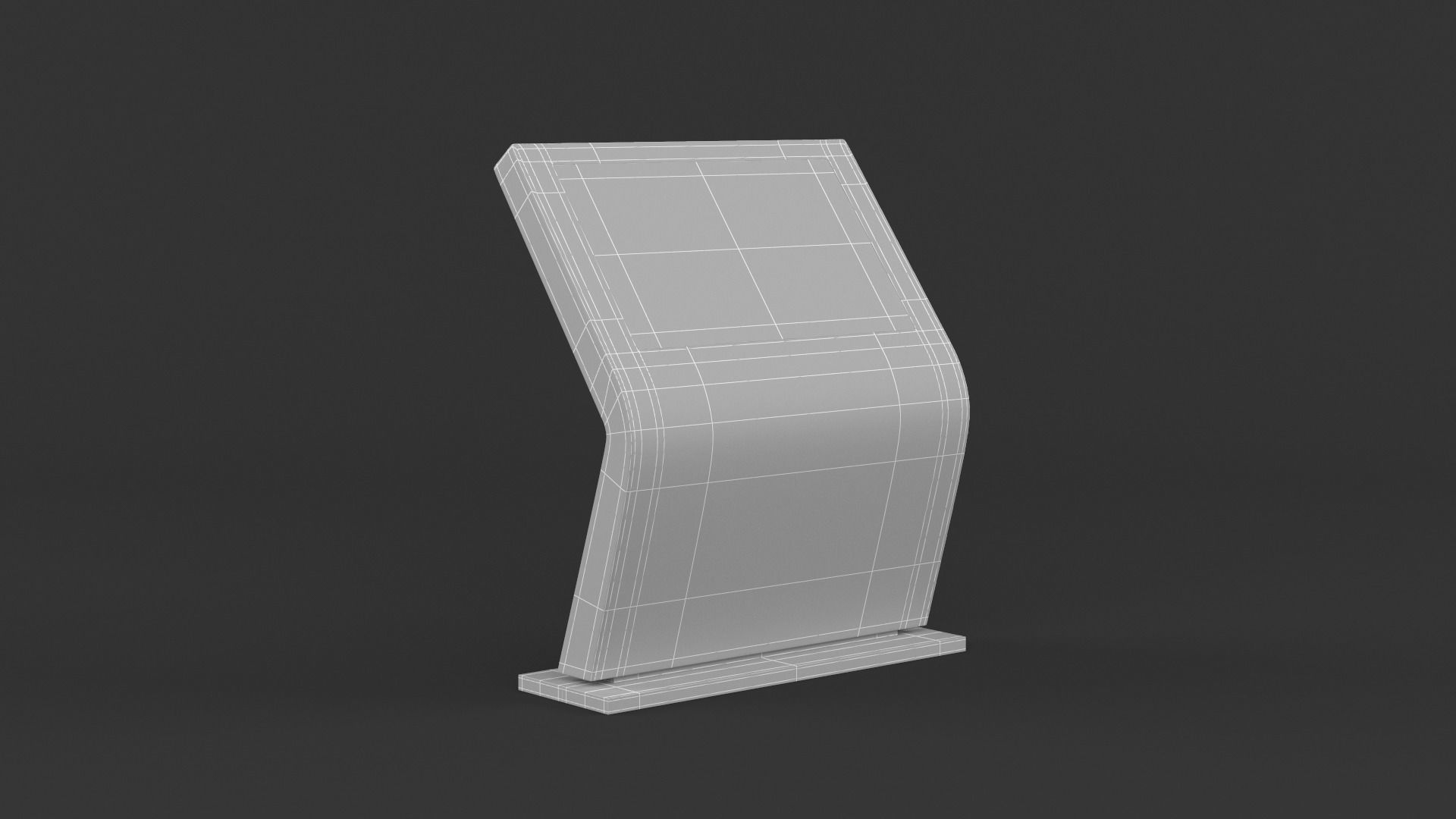 Information Kiosk 3D model_13