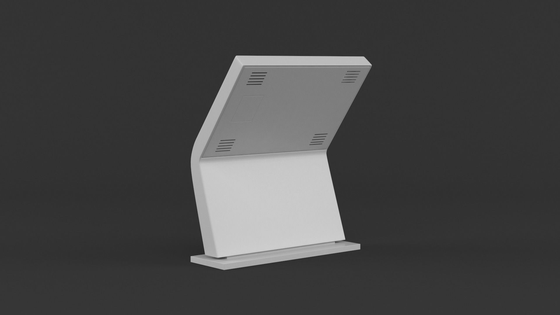 Information Kiosk 3D model_4