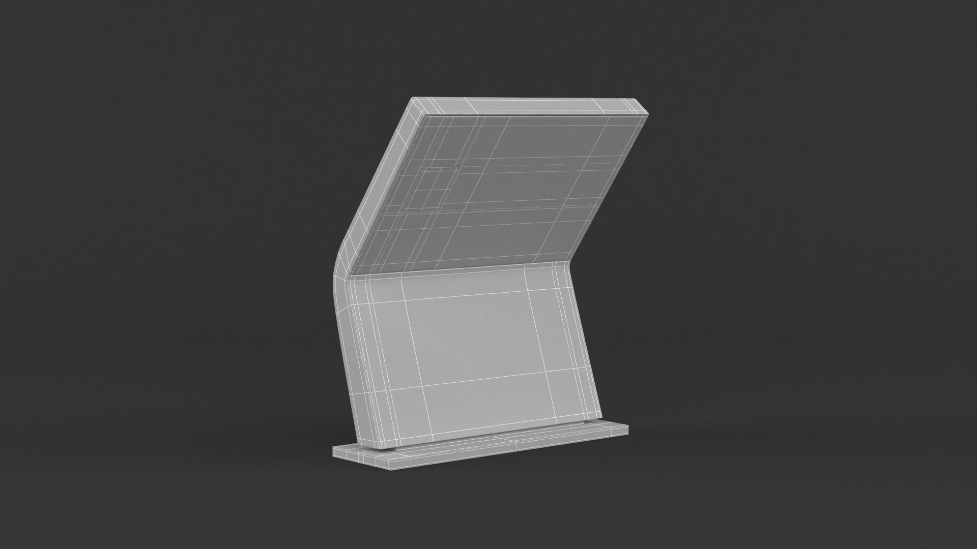 Information Kiosk 3D model_11