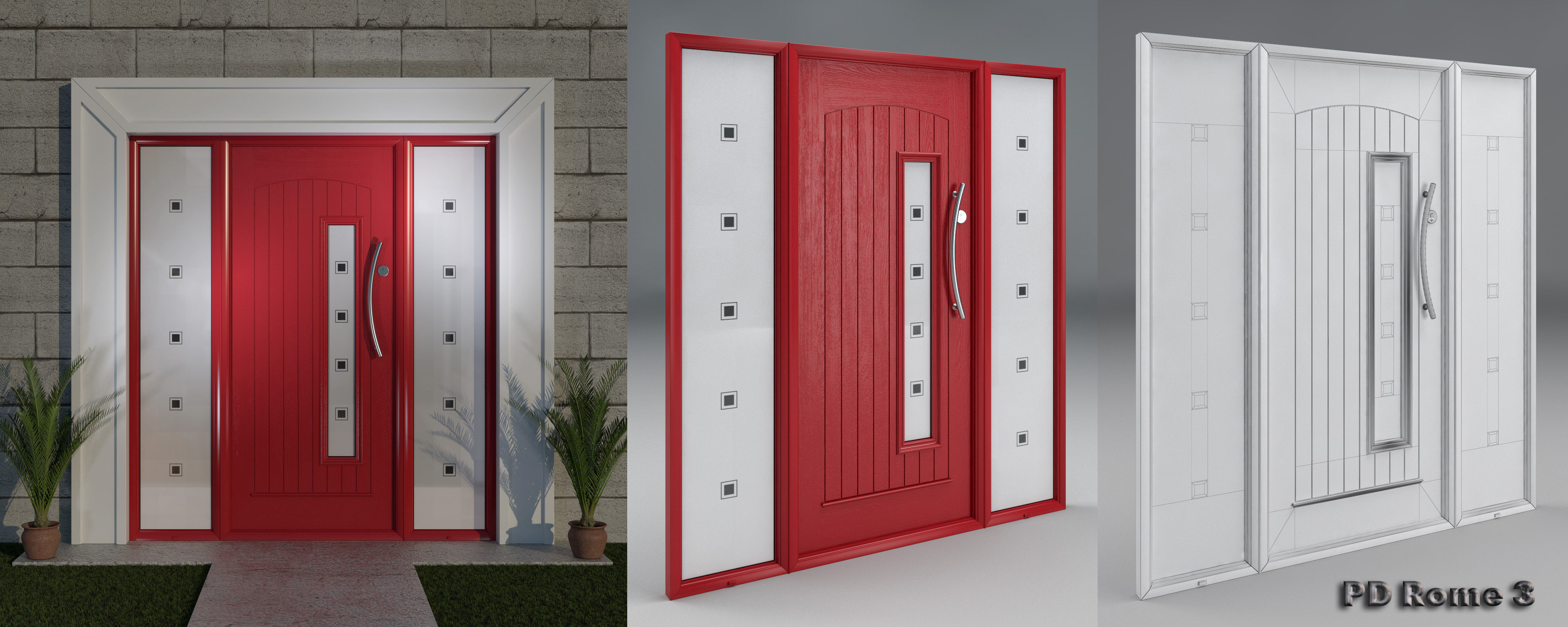 Palladio Doors Collection part 1 Free 3D model_11