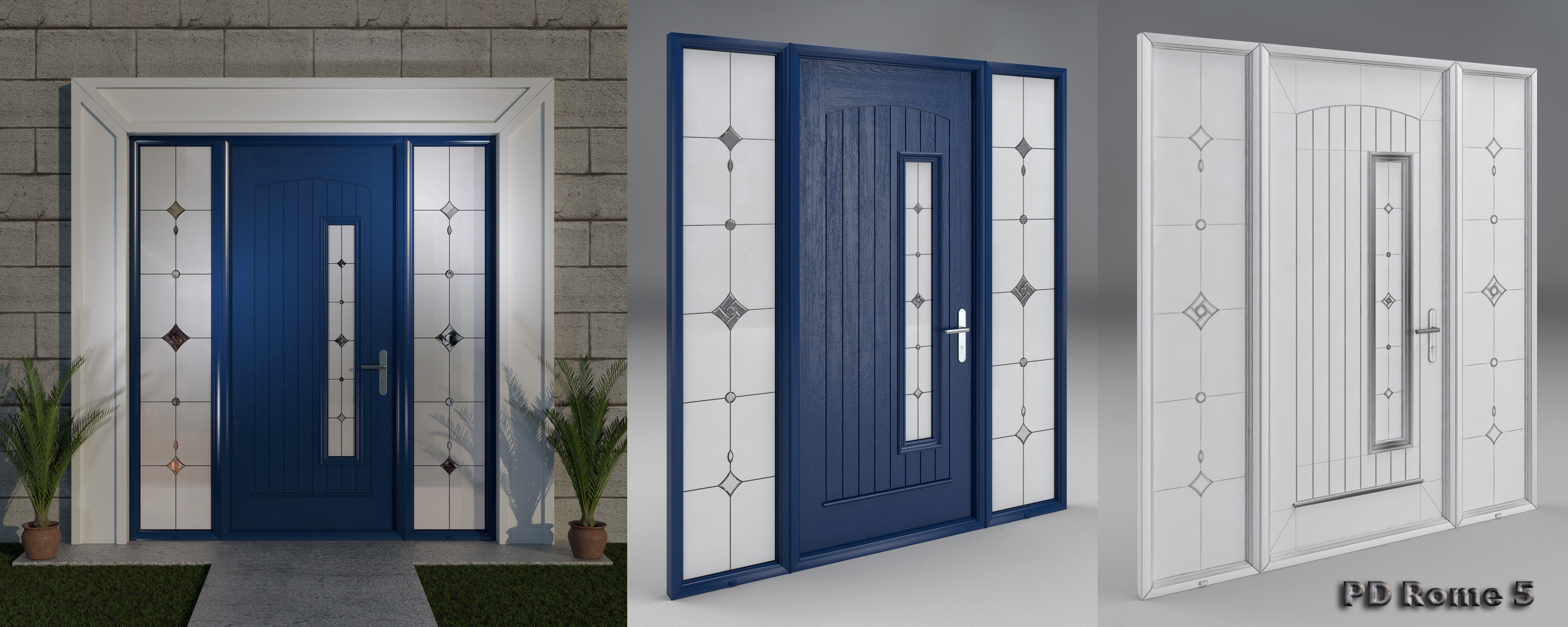 Palladio Doors Collection part 1 Free 3D model_13