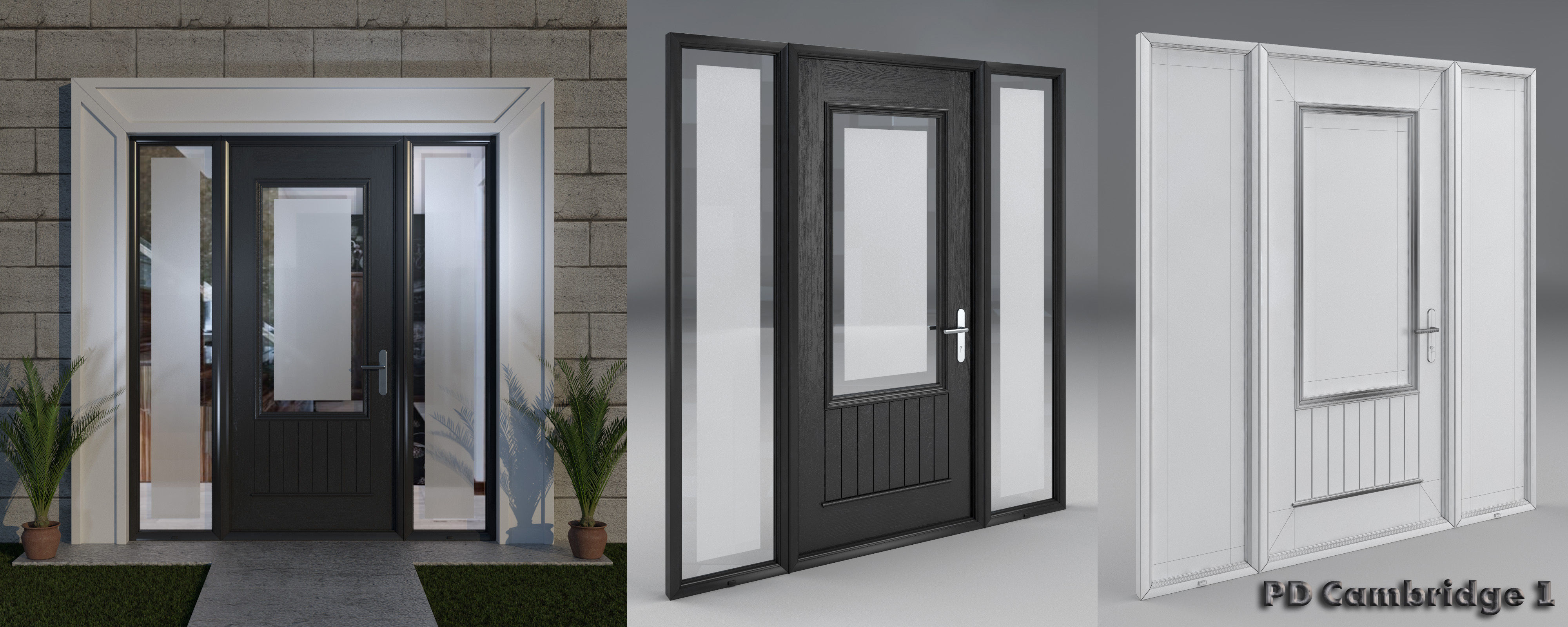 Palladio Doors Collection part 1 Free 3D model_1