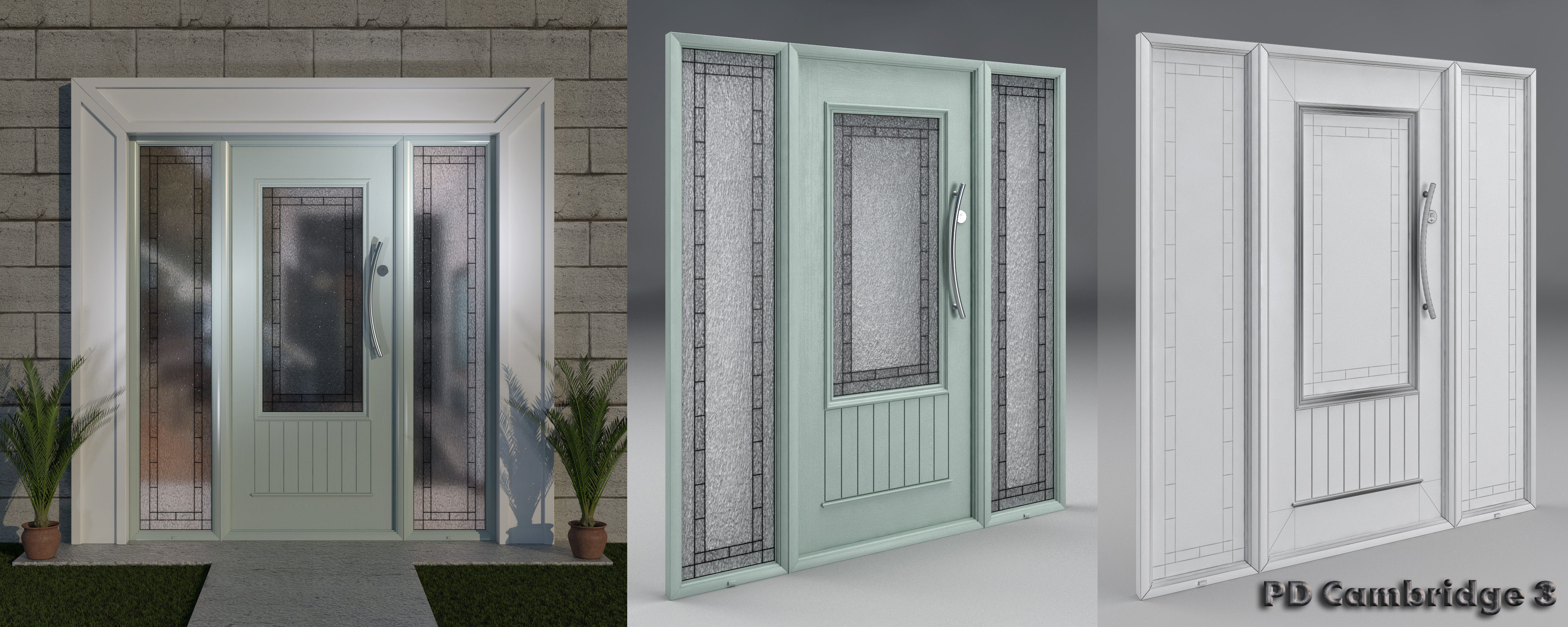 Palladio Doors Collection part 1 Free 3D model_3
