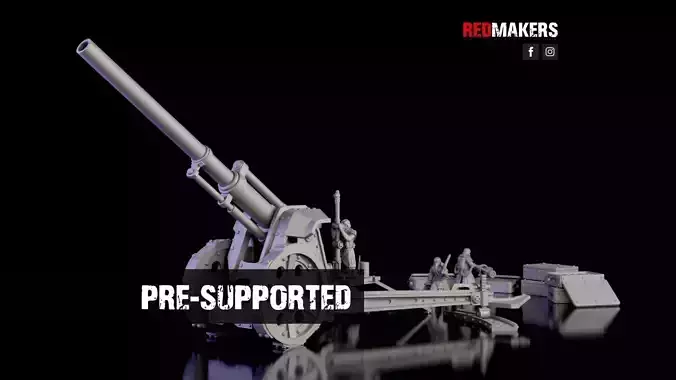 Earthshaker cannon Heavy artillery of the Imperial Force 3D print model