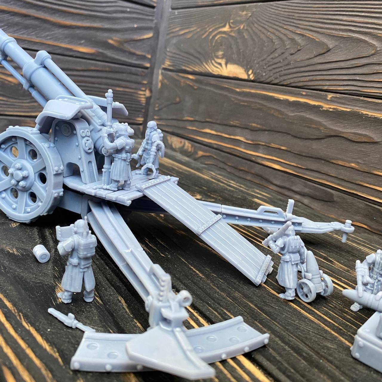 Earthshaker cannon Heavy artillery of the Imperial Force 3D model 3D ...