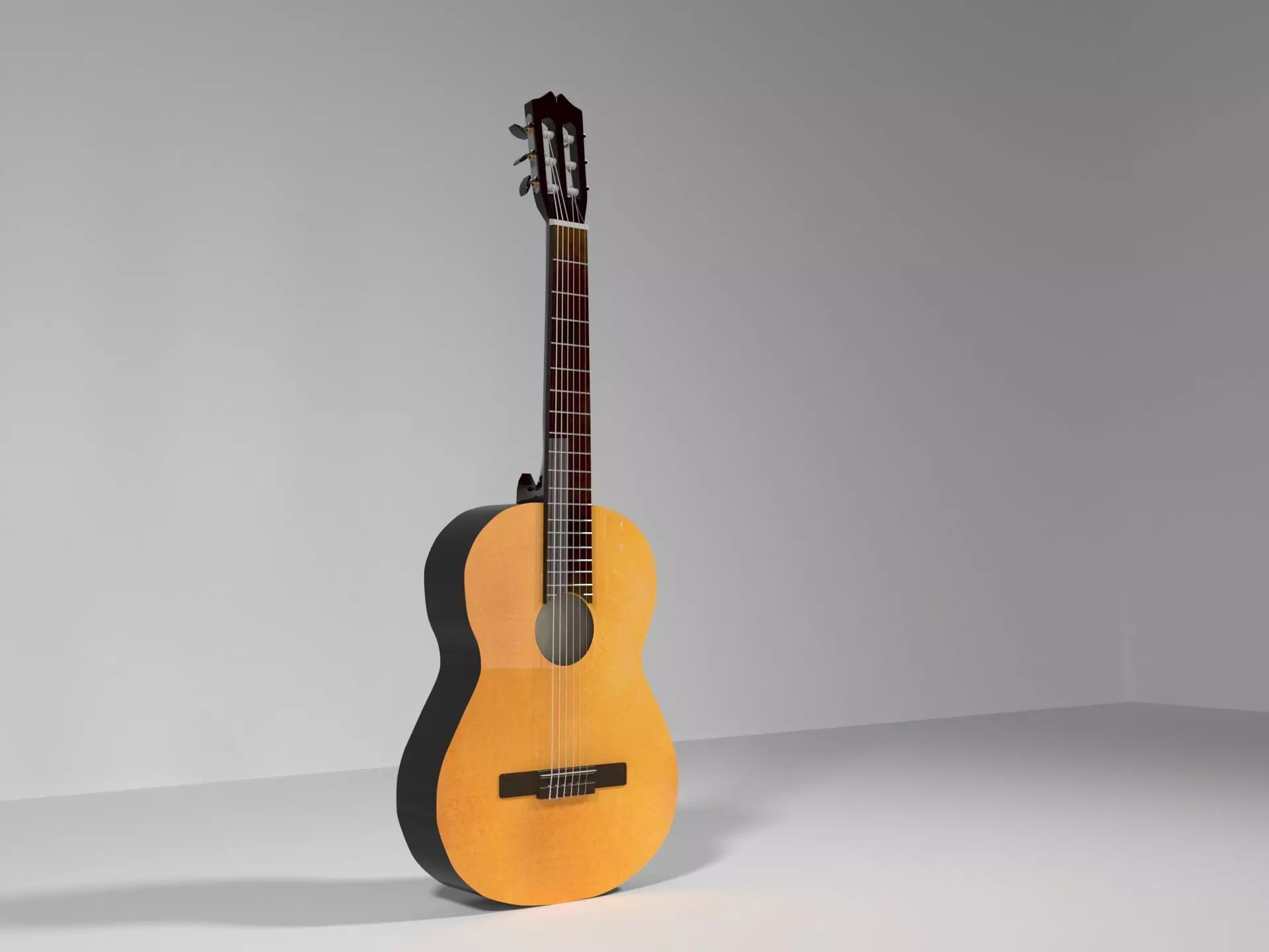 Classic Guitar 3D model