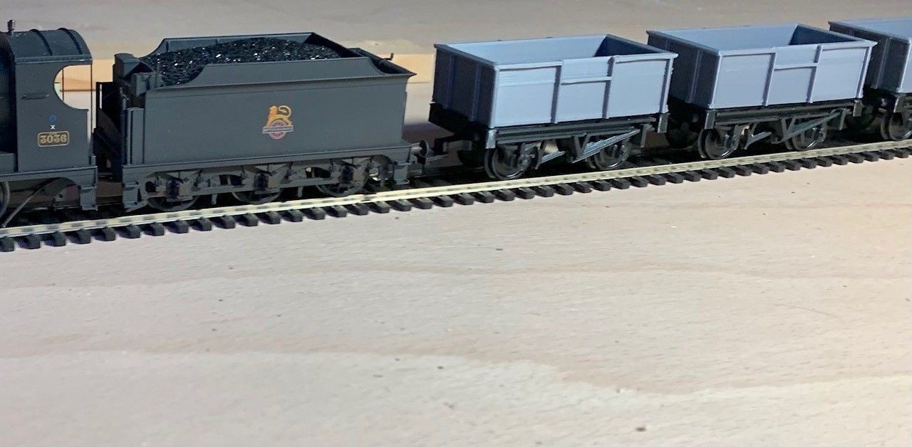 Model Railway OO guage 16 ton Mineral Wagons with NEM pocket 3D print model_4