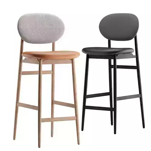 The Outline Stool 3D model