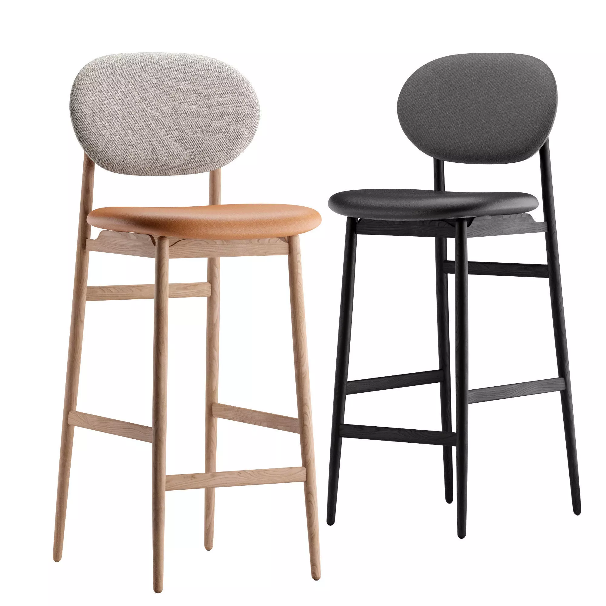 The Outline Stool 3D model