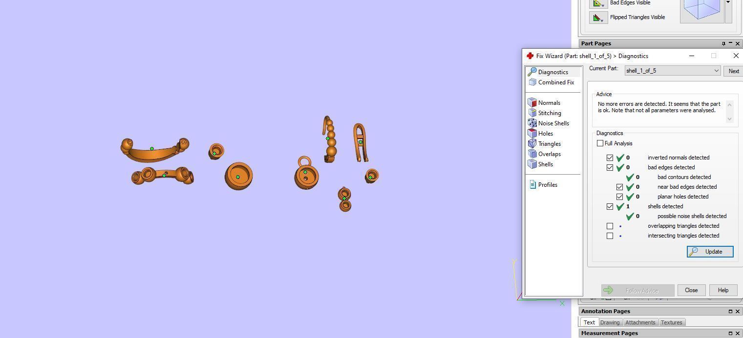 Ring and Earrings  3D print model_12