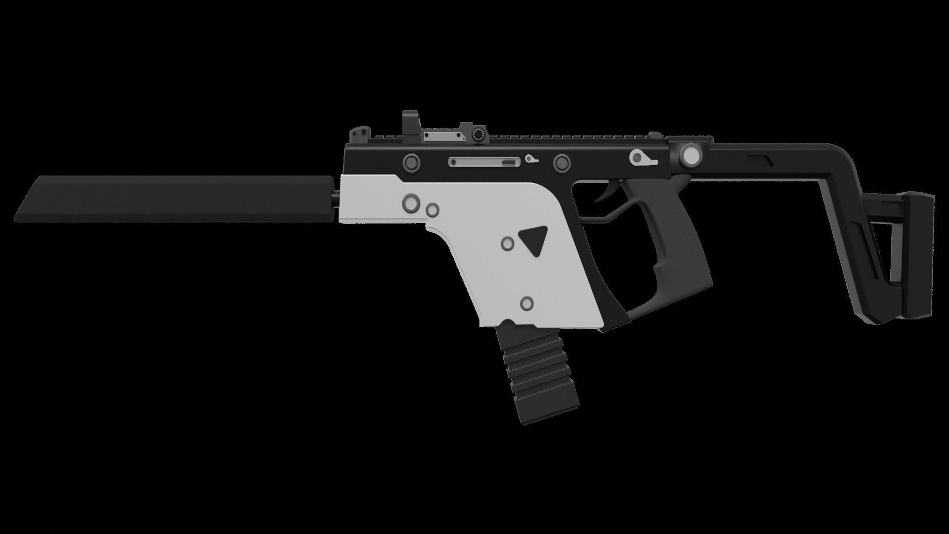Kriss Vector Free 3D model_1