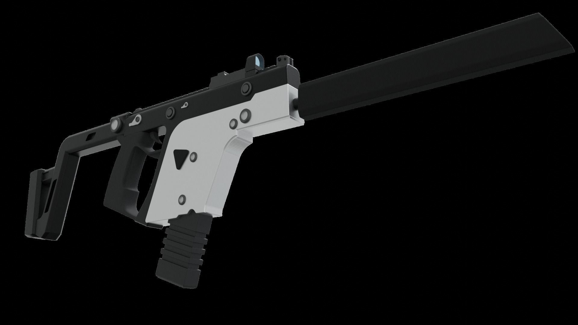 Kriss Vector Free 3D model_2