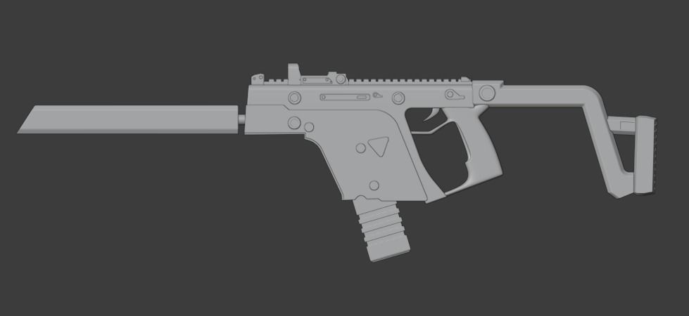 Kriss Vector Free 3D model_3
