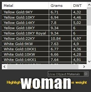 Cuban chain ring  Size 17  3D print model_12