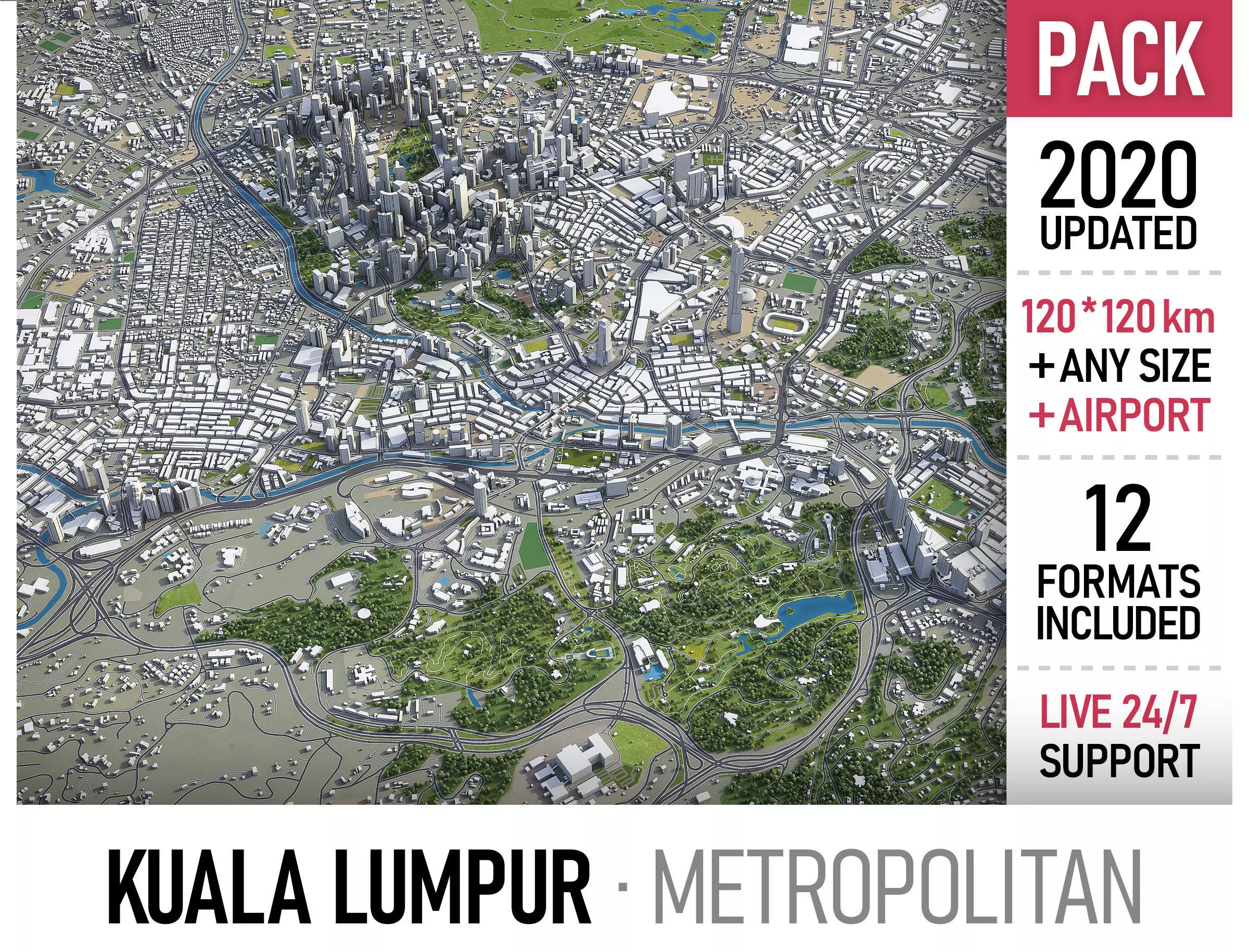Kuala Lumpur 3D Model Collection_0