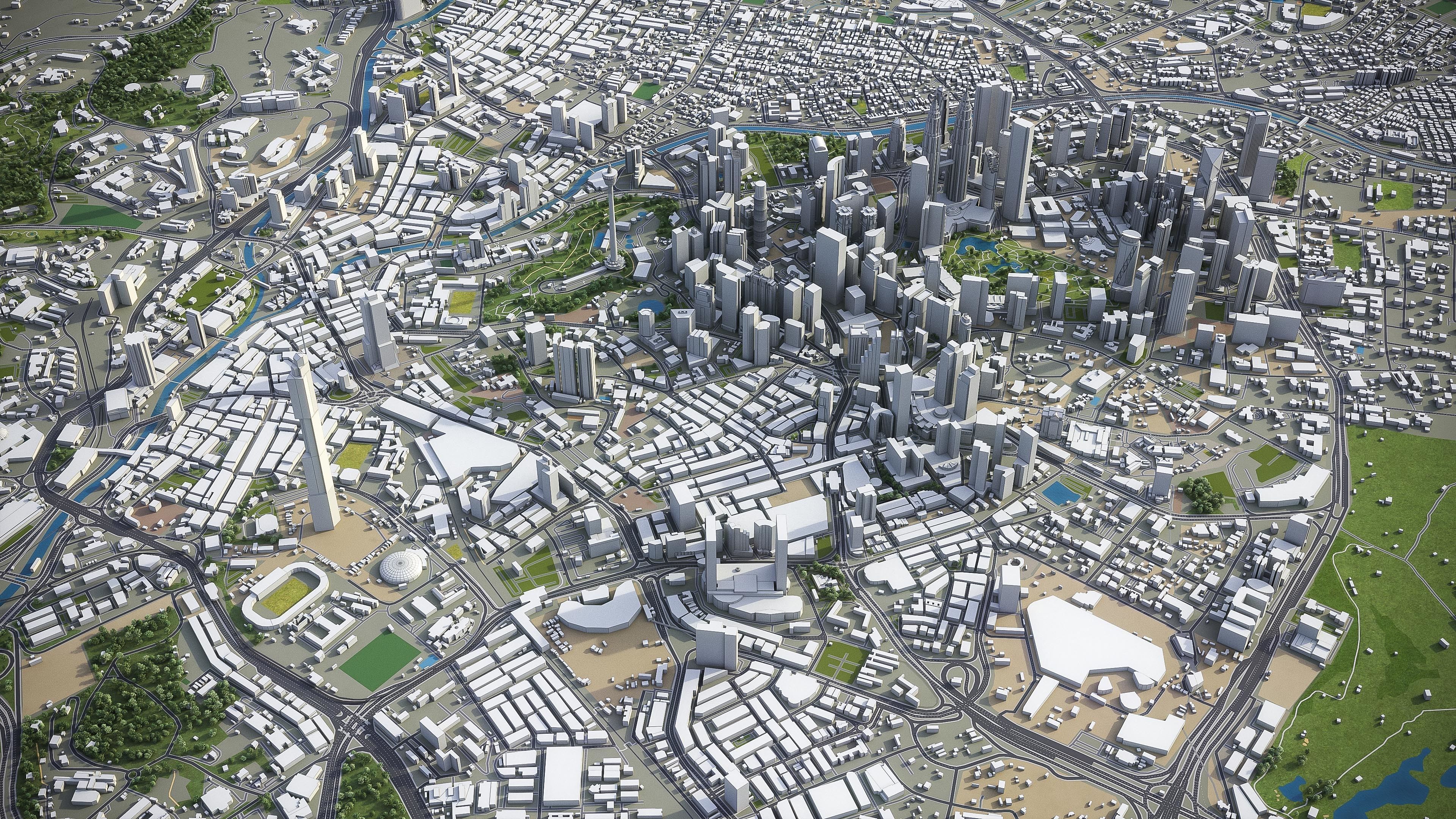 Kuala Lumpur 3D Model Collection_3
