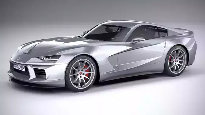 Generic SportCoupe 2017 LowPoly