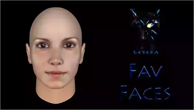 PatriciaW2 FavFaces 3D model