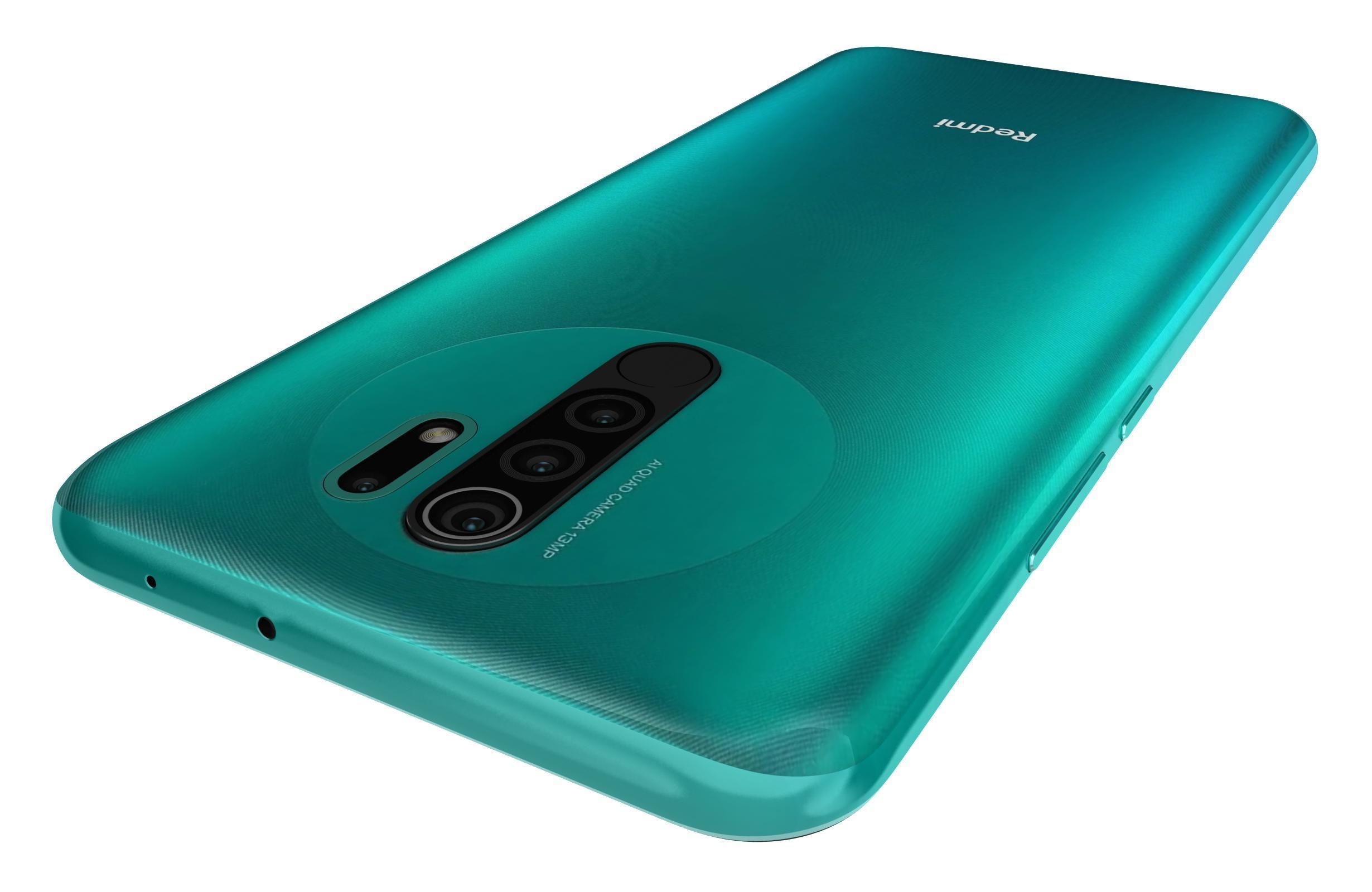 Xiaomi Redmi 9 Prime Mint Green 3D model_15