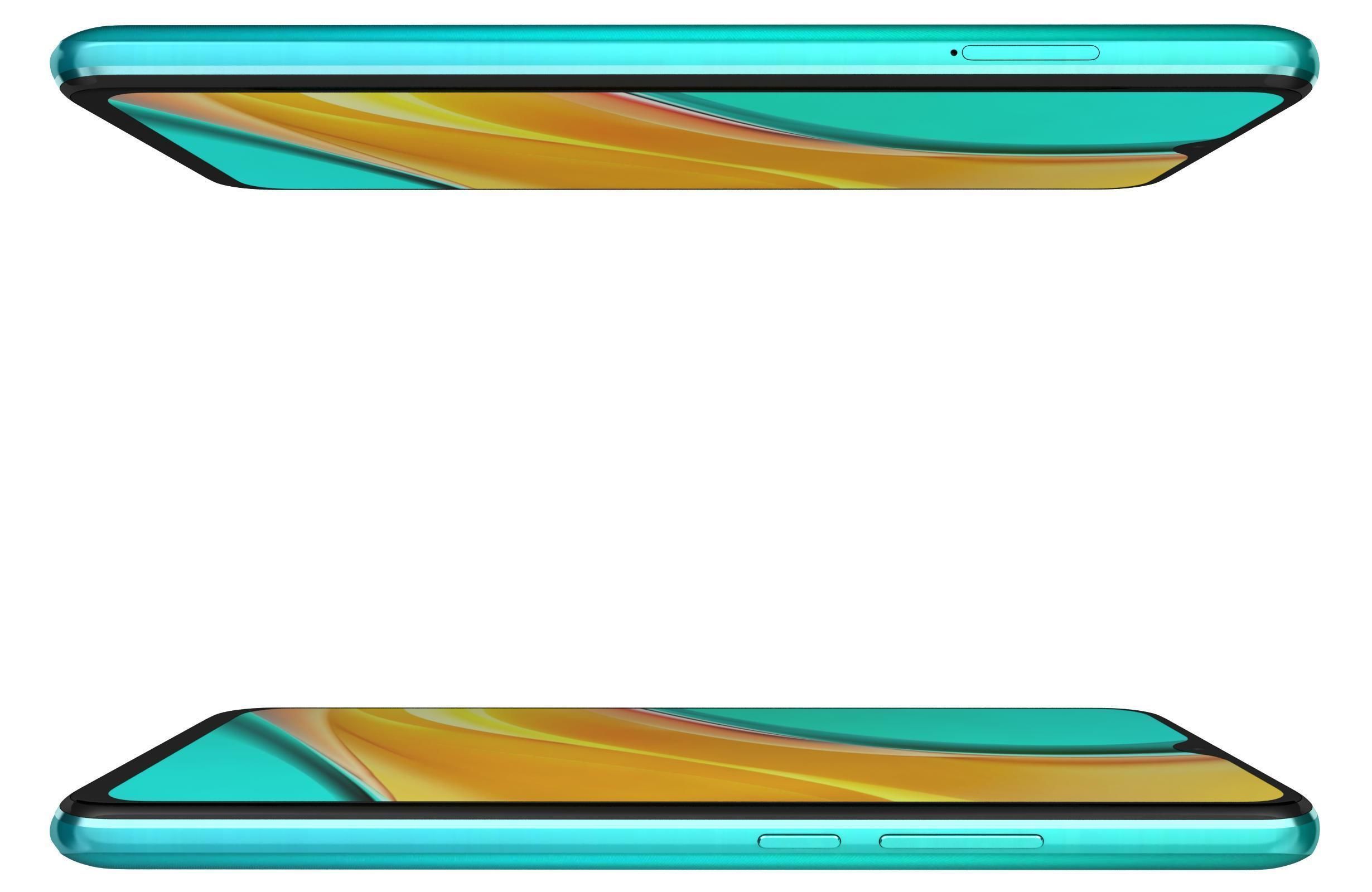 Xiaomi Redmi 9 Prime Mint Green 3D model_11