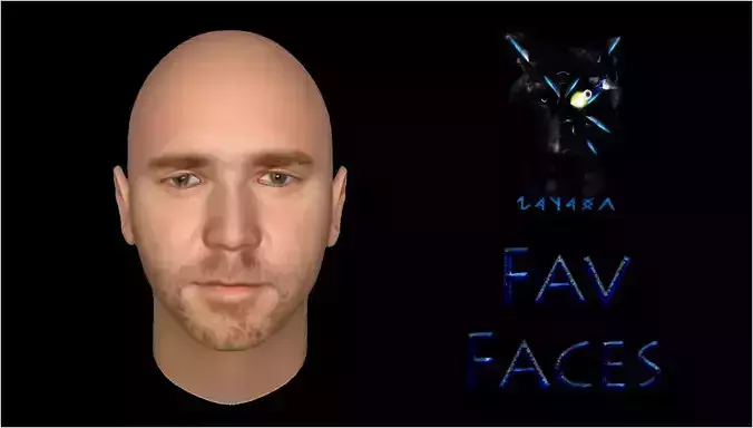 RusselC2 FavFaces 3D model