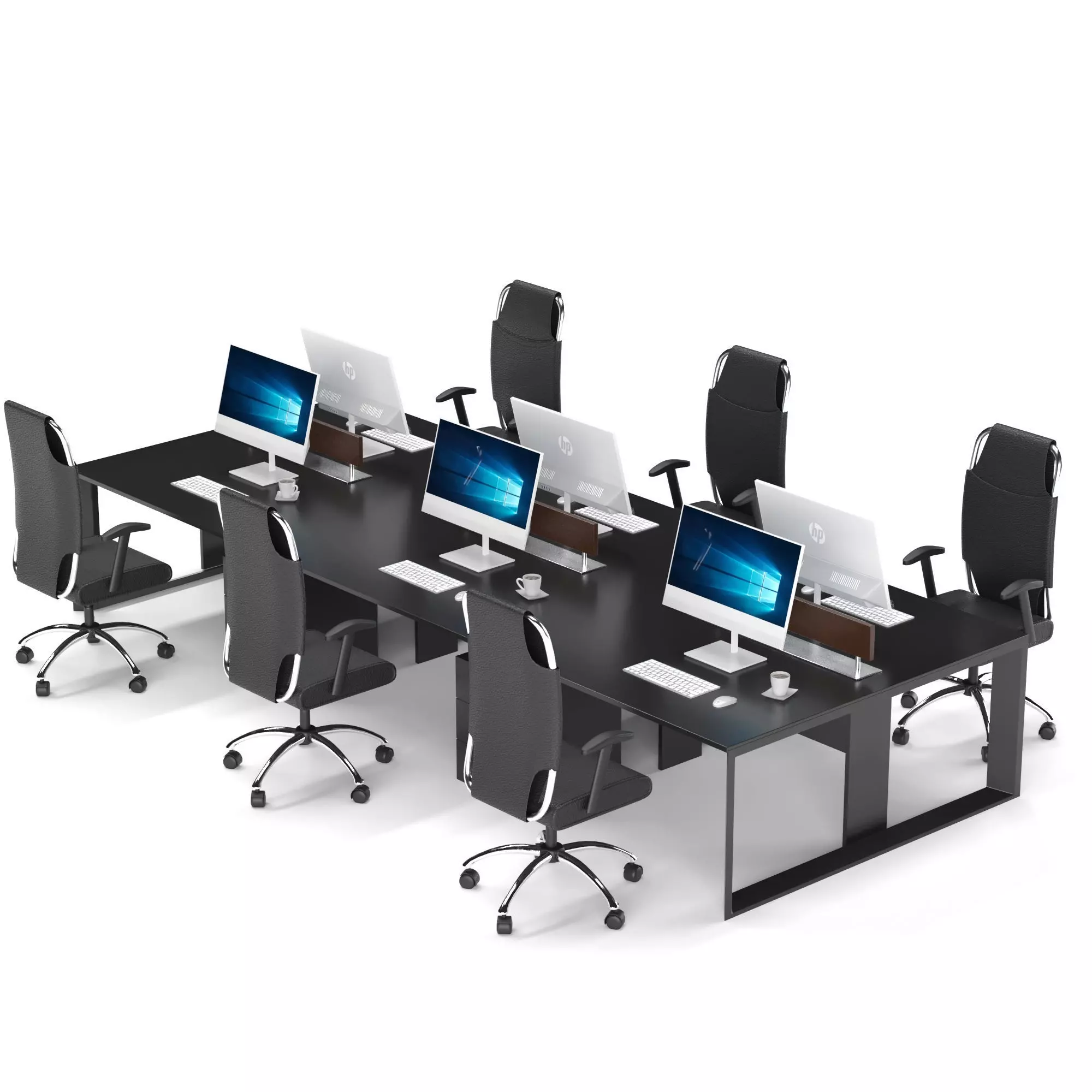 office furniture 02 3D model_0