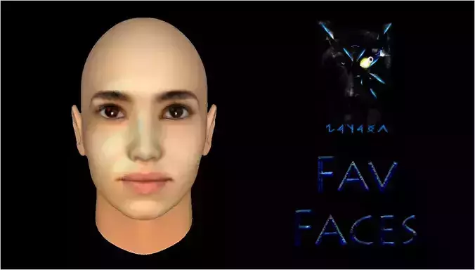 SofiaB2 FavFaces 3D model