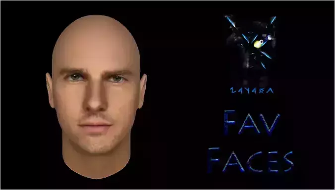 TomC FavFaces 3D model
