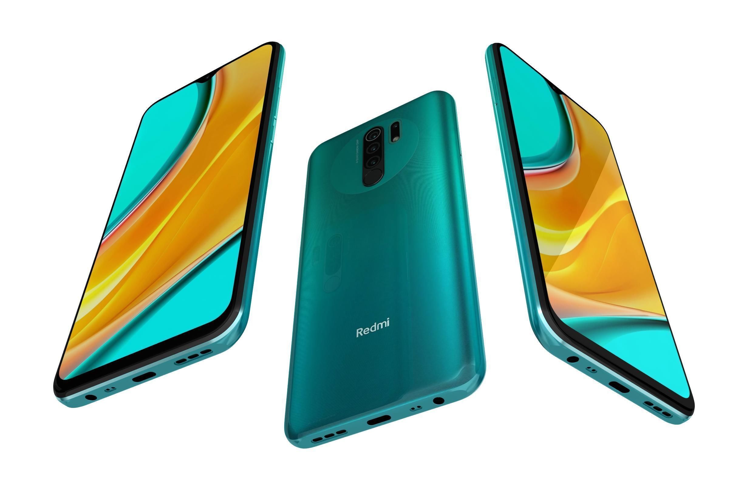 Xiaomi Redmi 9 Prime All Colors 3D model_18