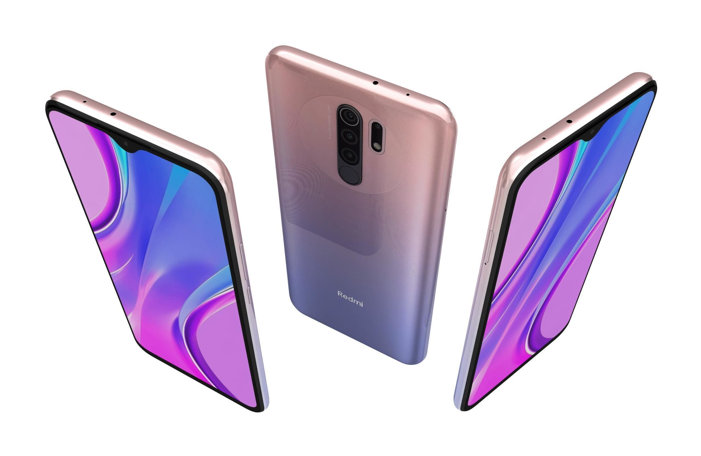 Xiaomi Redmi 9 Prime All Colors 3D model_3
