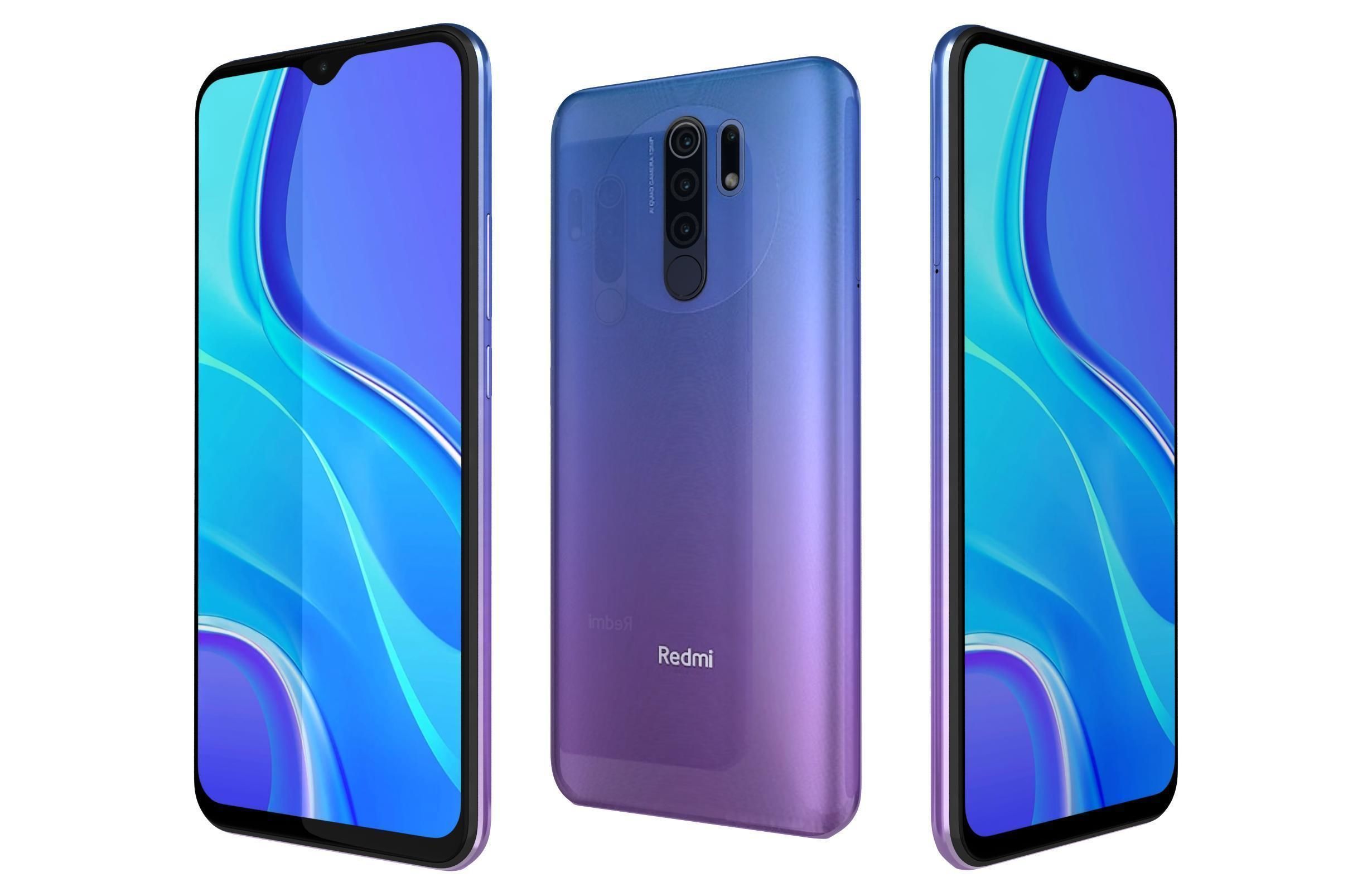 Xiaomi Redmi 9 Prime All Colors 3D model_22