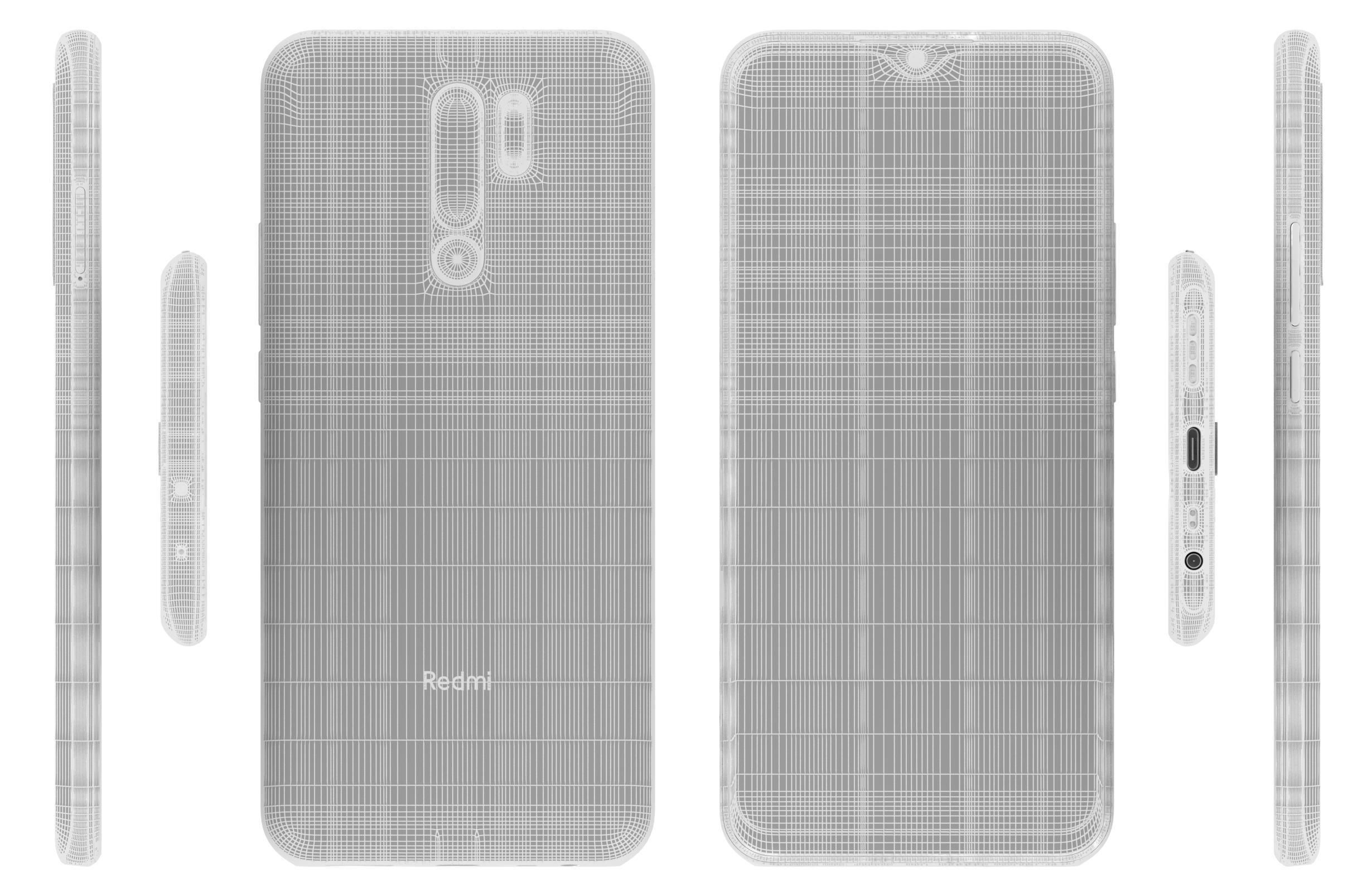 Xiaomi Redmi 9 Prime All Colors 3D model_26